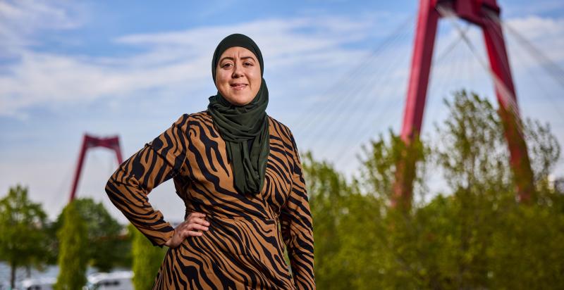 Een van de ambtenaren van de Gemeente Rotterdam.