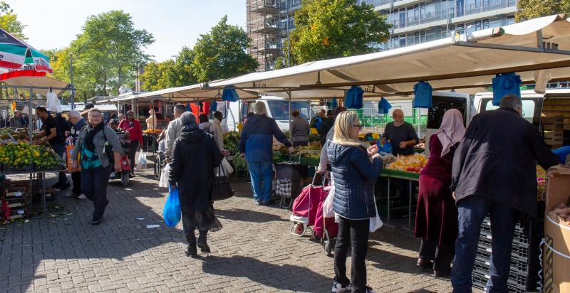 Markt op het Visserijplein