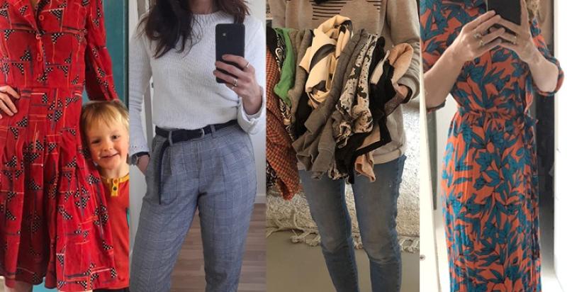 clothing loop selfies