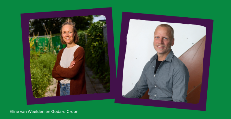 Portretten van Eline en Godard