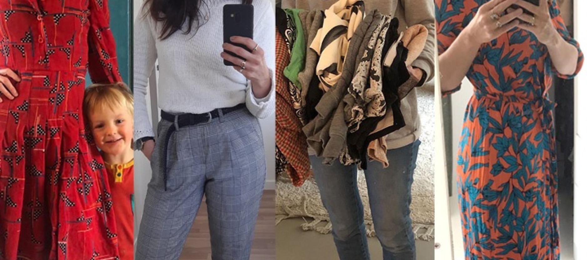 clothing loop selfies