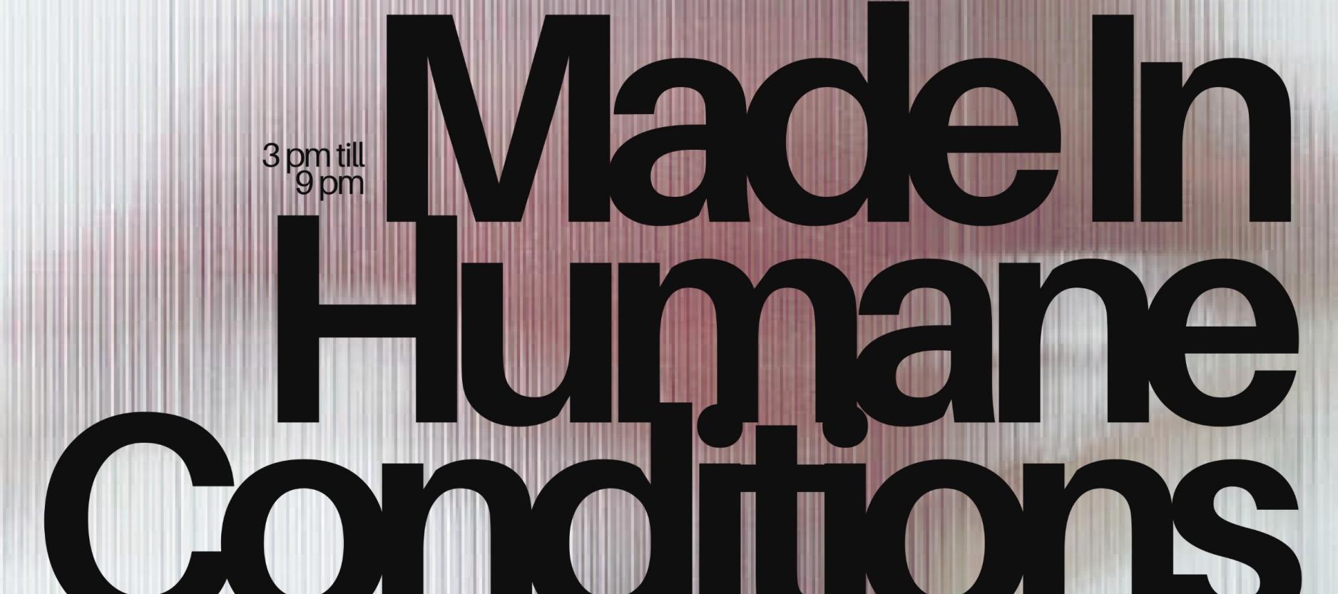 made in humane conditions