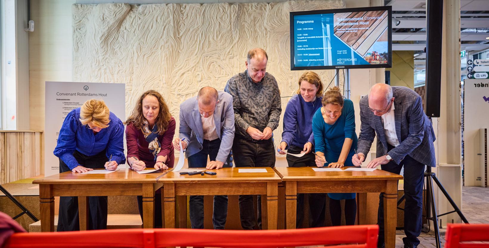 Partijen ondertekenen het convenant