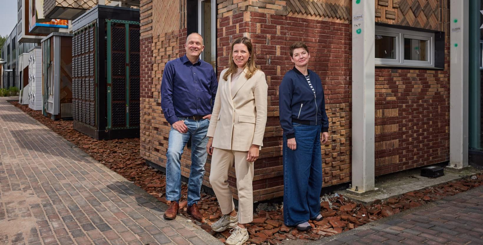 Marc, Cedrique en Annette bij De HER.